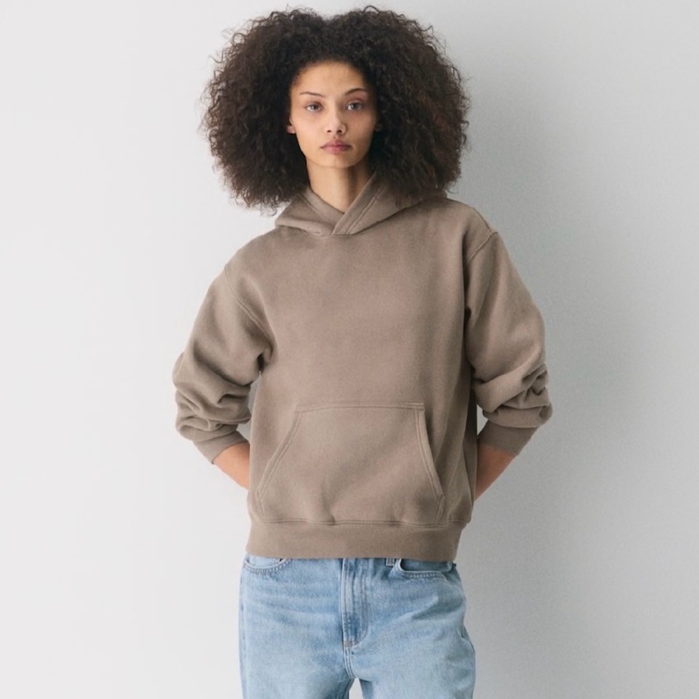 Aritiza Nomad Taupe Hoodie